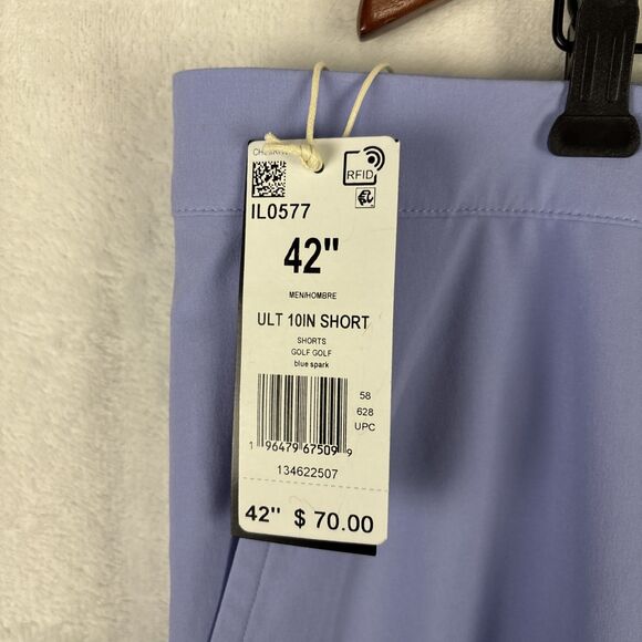 Adidas Mens Ultimate 365 10 Inseam Golf Shorts Blue Spark Size 42 NWT  $70 - Picture 2 of 6
